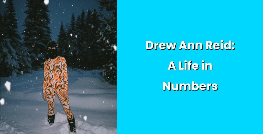 drew ann reid a life in numbers i