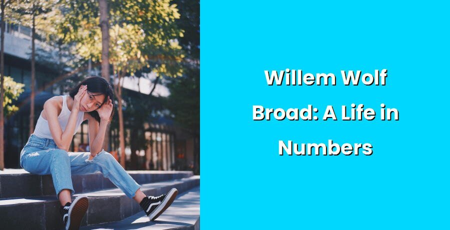 willem wolf broad a life in numbers i